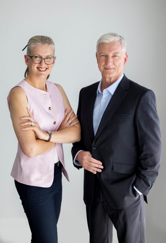 Dr Robert Wenban and Joely Wenban