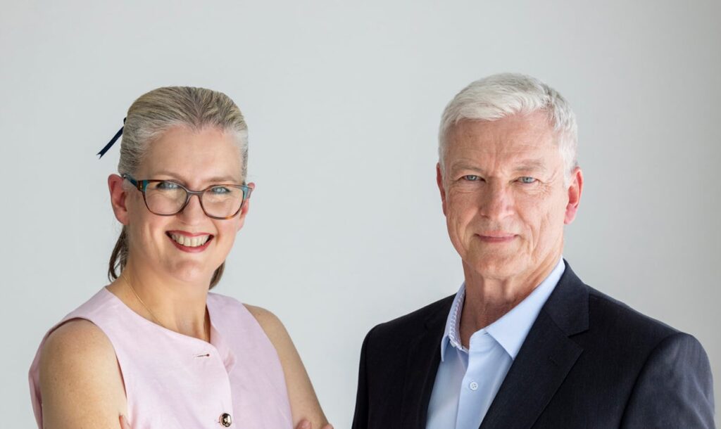 Dr Robert Wenban and Joely Wenban